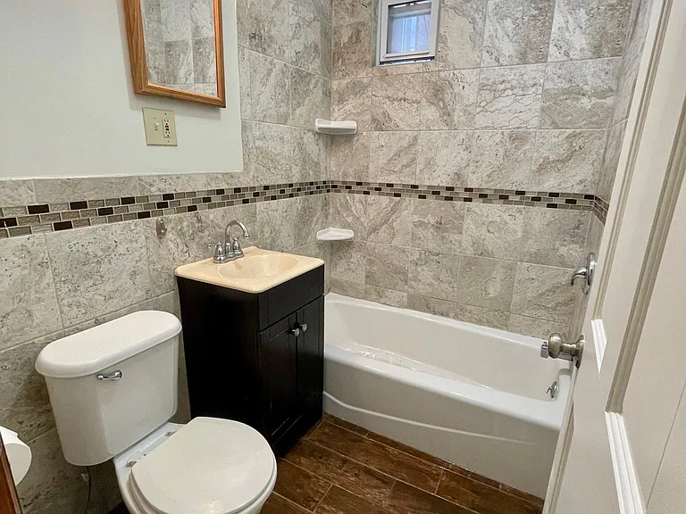 Renovated bathroom