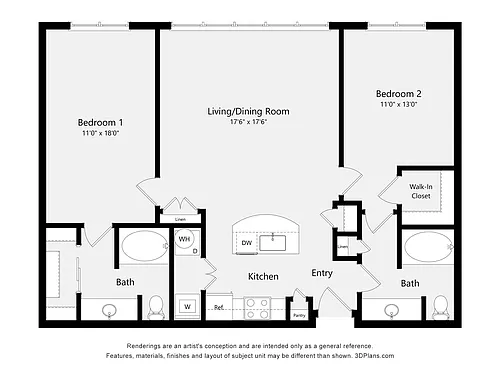 Floor plan B2