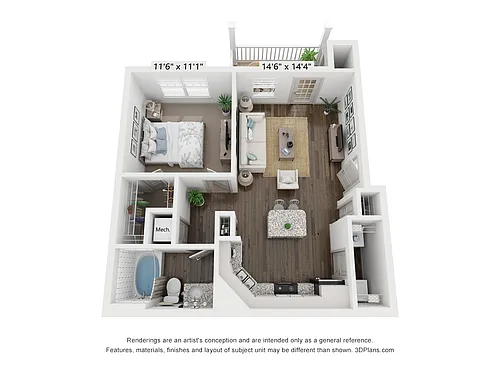 Floor plan A1
