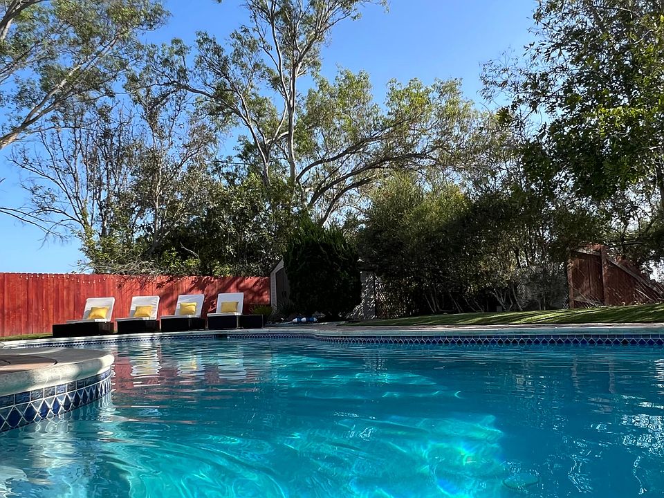 35 foot resort-style pool and spa in a totally private yard.