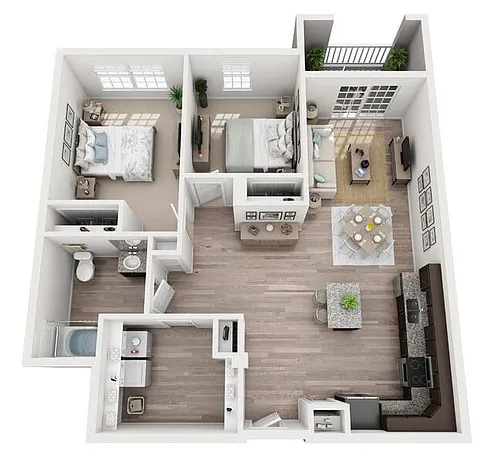 Floor plan Parke