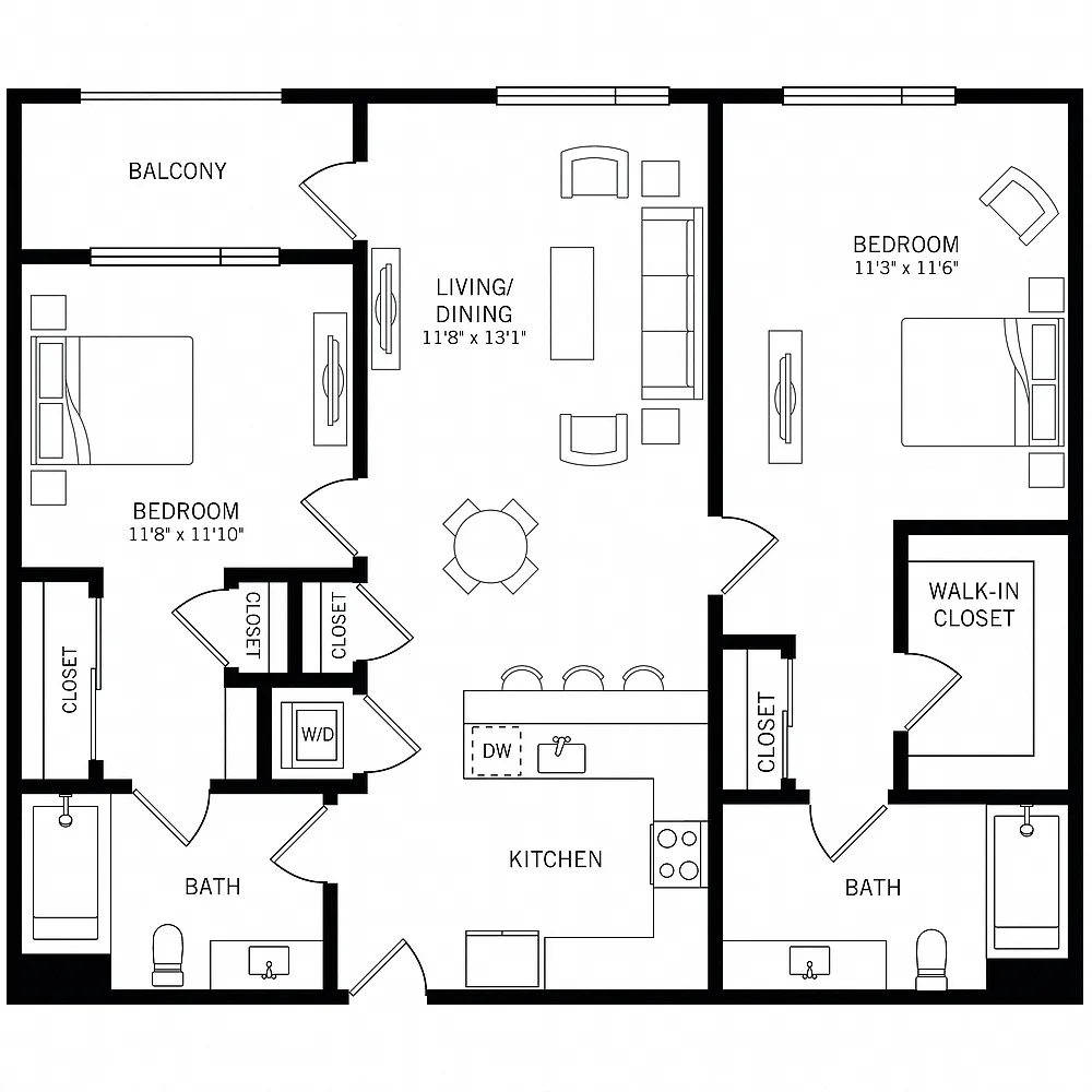 Floor plan B3
