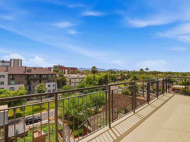 View from unit balcony