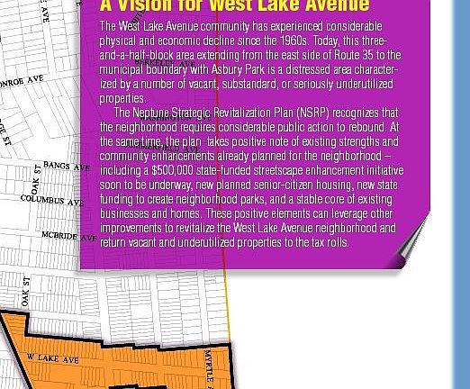 West lake Avenue Redevlopment Zone