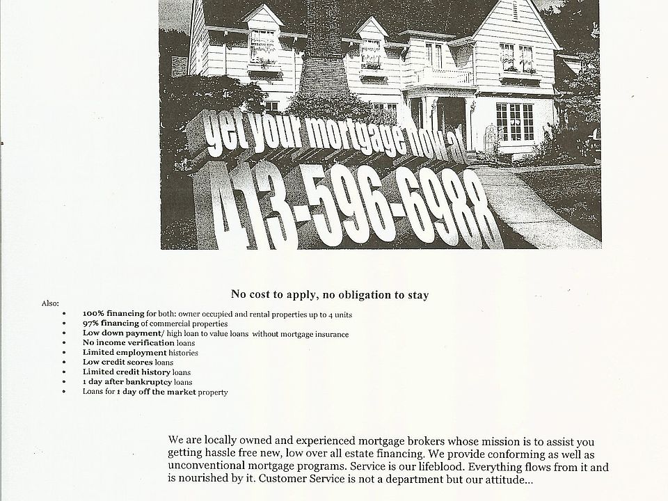 Mortgage Broker Contact Info
