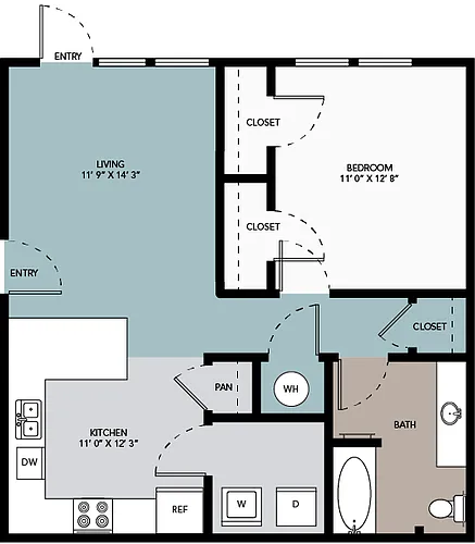 Floor plan 1A