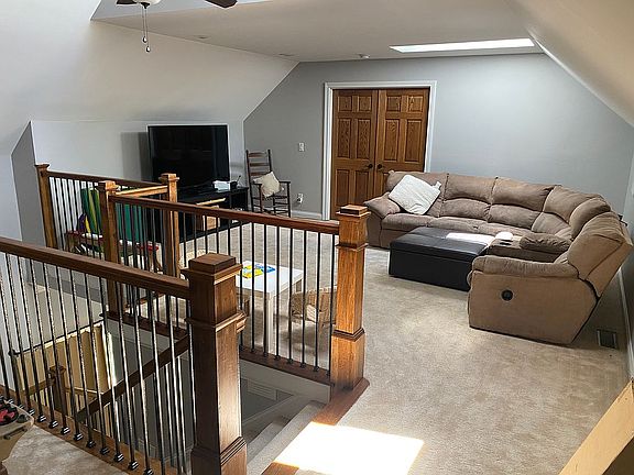 Upstairs living room. 