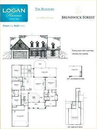 The Beaufort. Brunswick Forest Amenities include a Wellness/Fitness center, Garden-Community center, outdoor/indoor pools, tennis courts, dog park, 100+ miles of hiking/biking trails, parks, 18-hole golf course, CFN Golf Clubhouse, river club, social acti