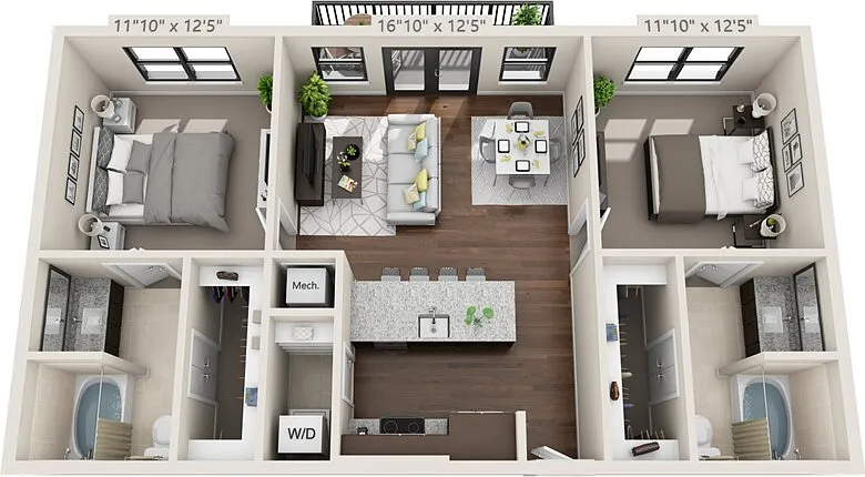 Floor plan B1
