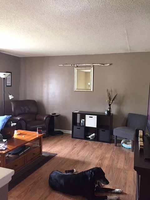 Newly painted livingroom