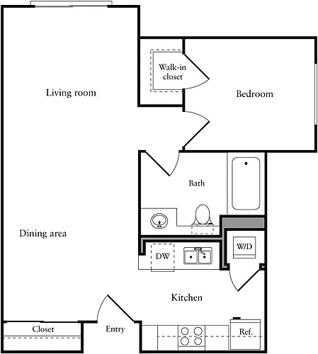 Floor plan 658