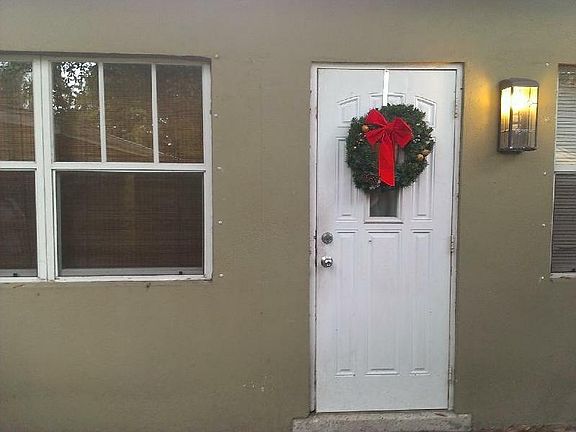 Front door to apartment