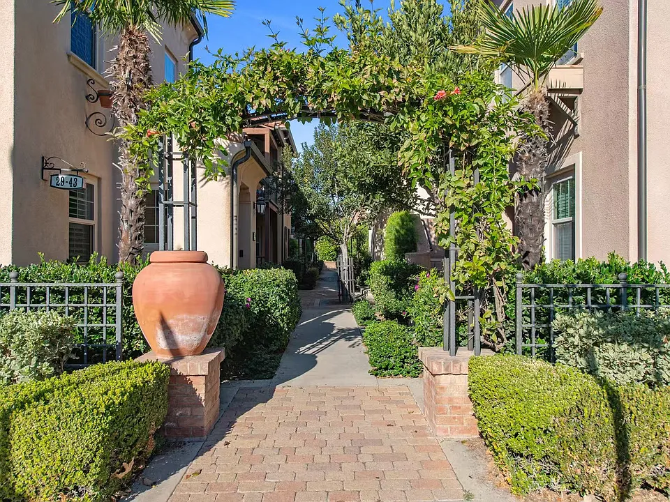 front entrance of the house
