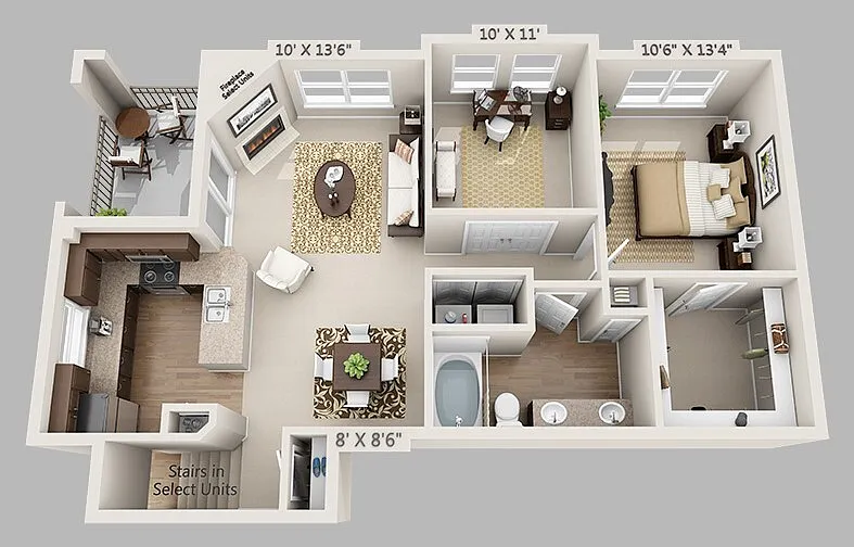 Floor plan Vail