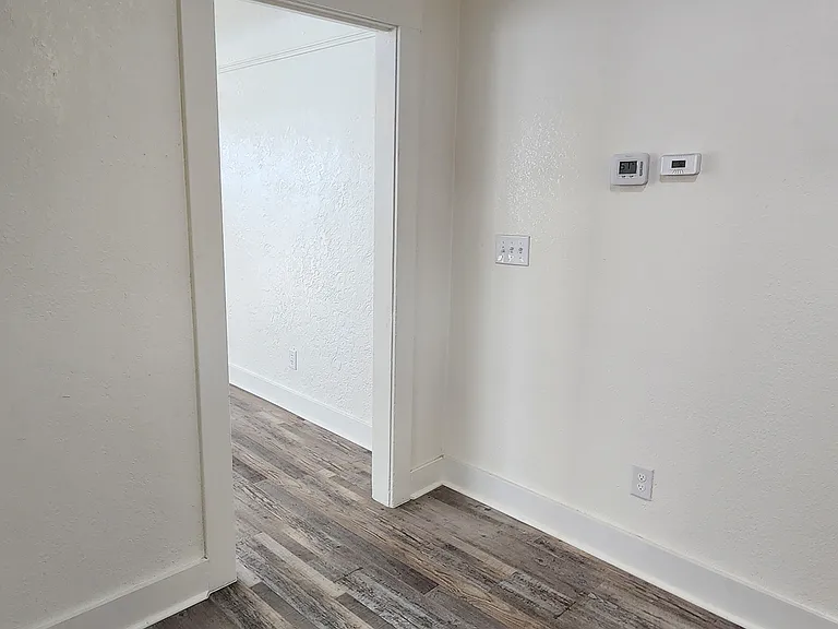 Kitchen area - door to living room
