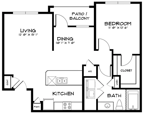 Floor plan A2