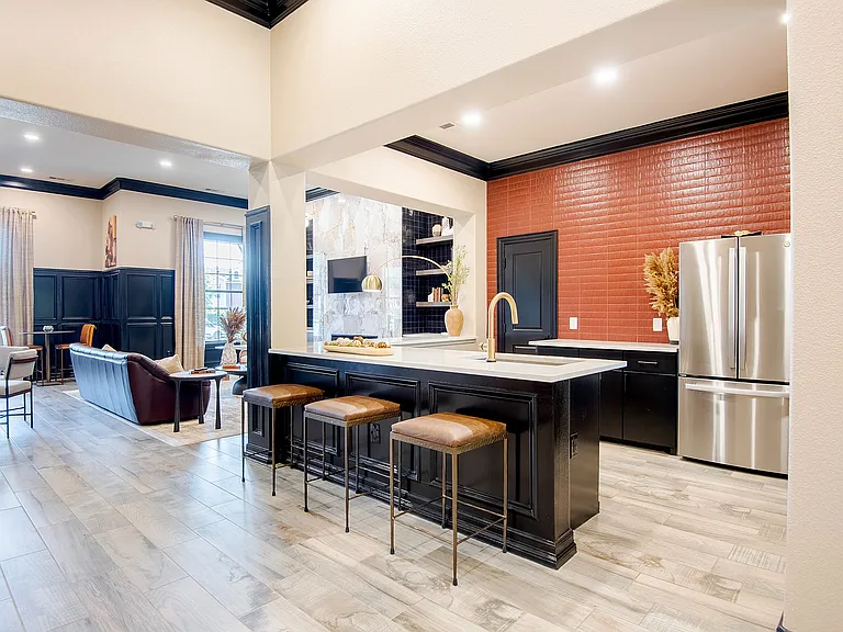 Newly Renovated Community Clubhouse Kitchen