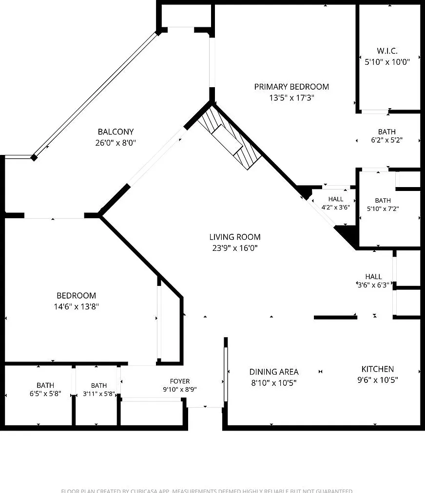 Beautifully remodeled huge 2 bedroom 2 bath with large balcony on the river! — Photo 2