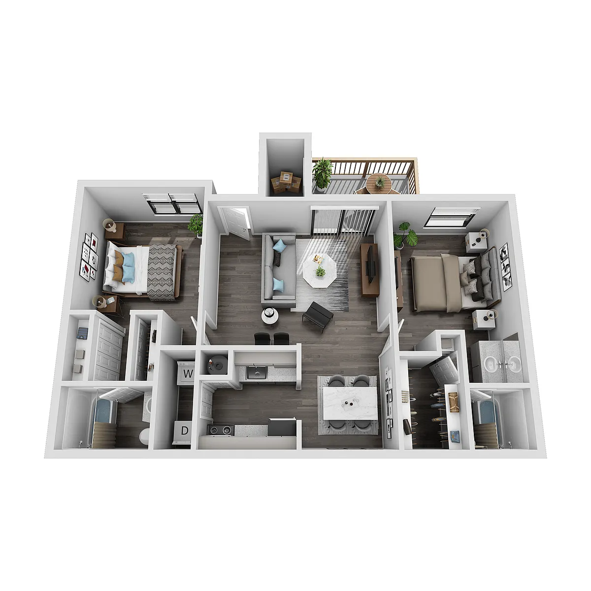 Floor plan B1