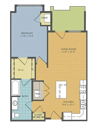 Floor plan The Waubesa