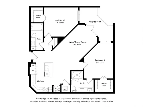 Floor plan Top Spot