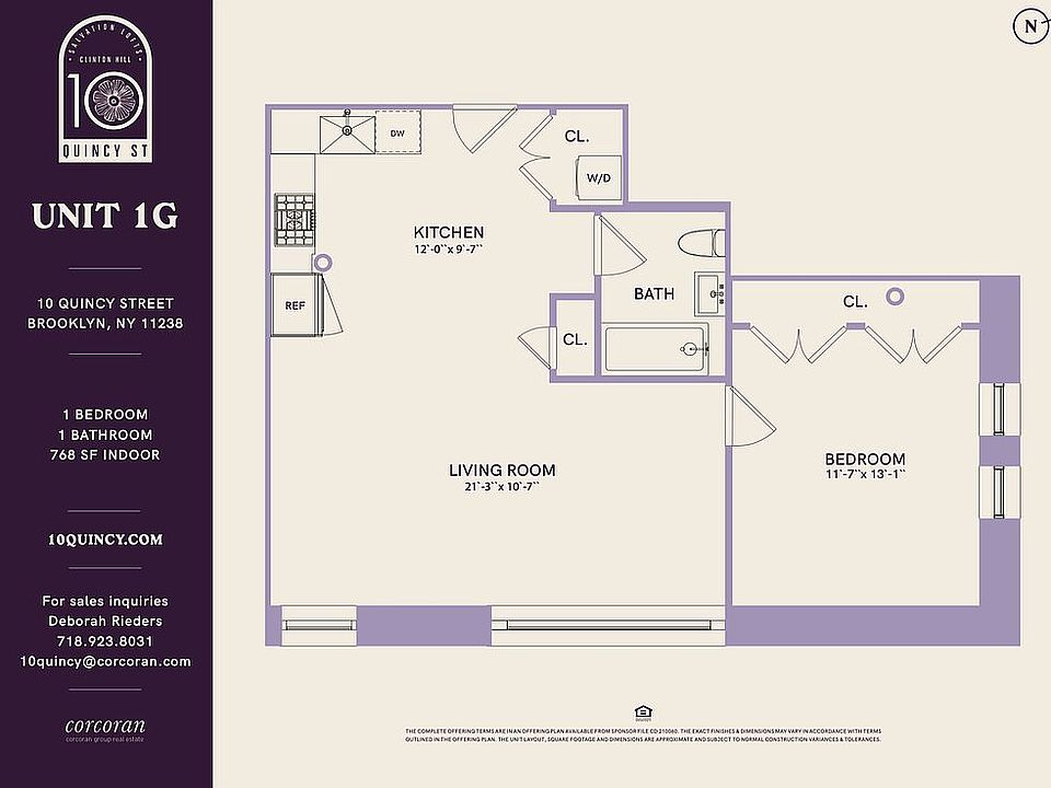 1st image of 10 Quincy St APT 1G