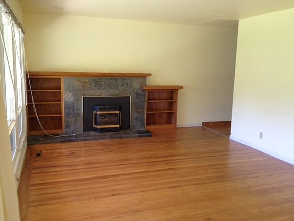 family room, fireplace