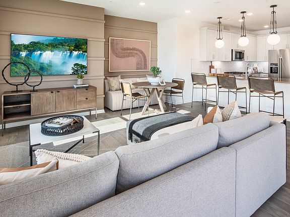 Open floor plan on main living level