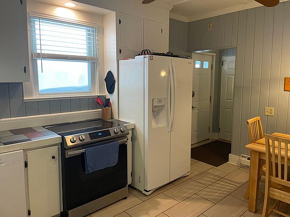kitchen with new oven and dishwasher