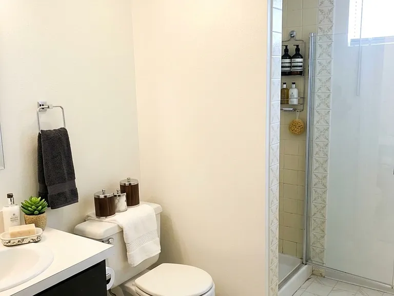 2nd bathroom with shower