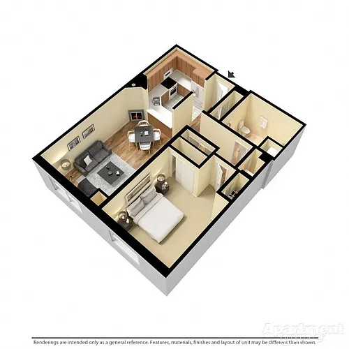 Floor plan 1B