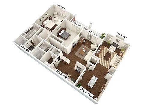 Floor plan The Westbury