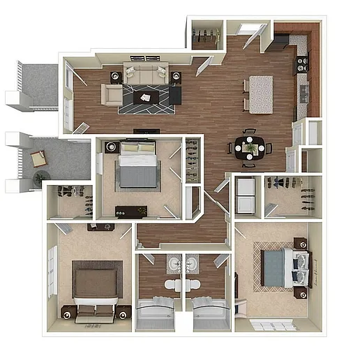 Floor plan C1G