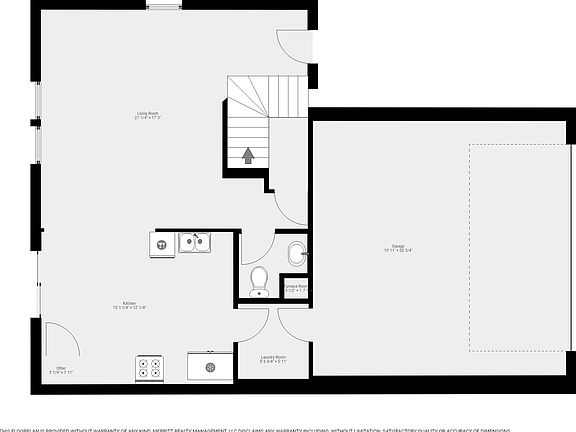 Floor plan for 1st floor