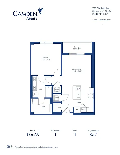 Floor plan The A9
