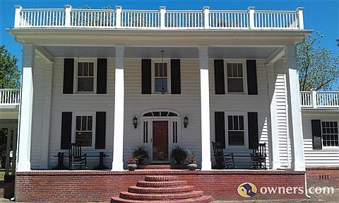 Front View of Home, Closeup