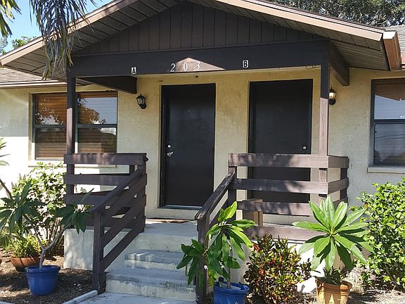 Duplex apartment on left