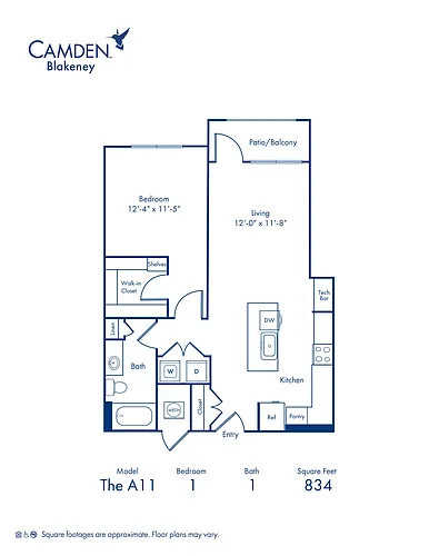 Floor plan A11