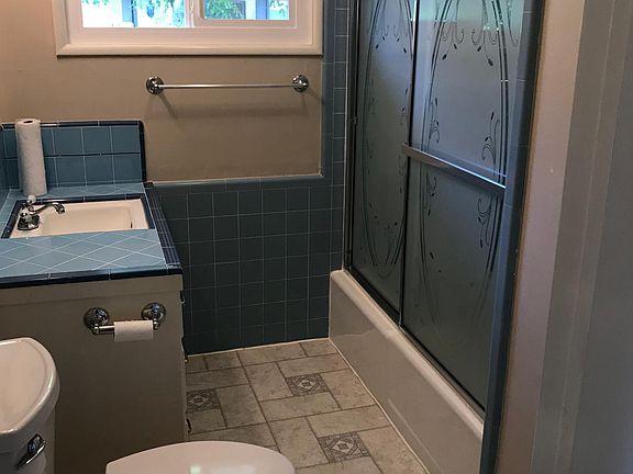 Bathroom- floor is currently being tiled.