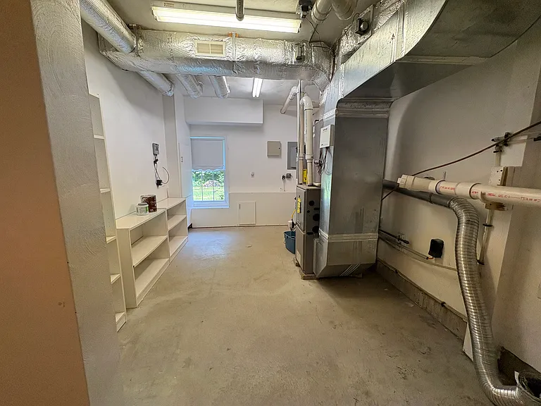 Clean laundry area