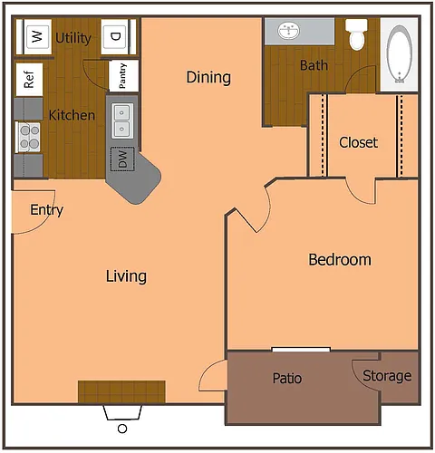 Floor plan 1-1