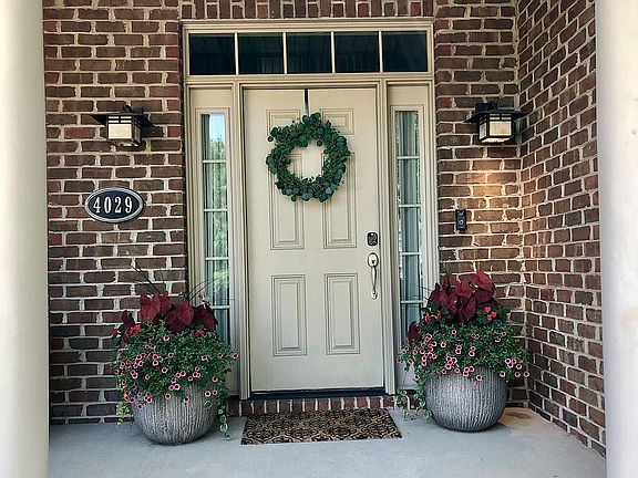 Beautiful front door entry