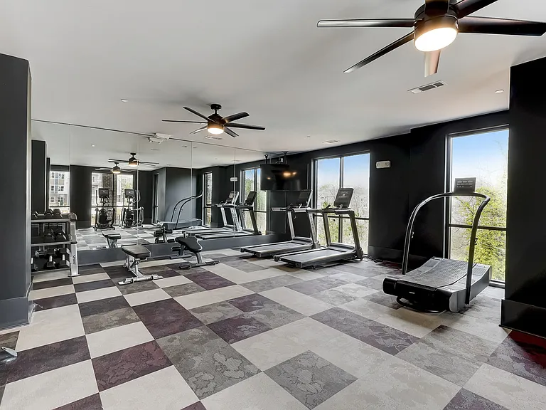 Fitness Center with Cardio, Resistance, & Free Weights