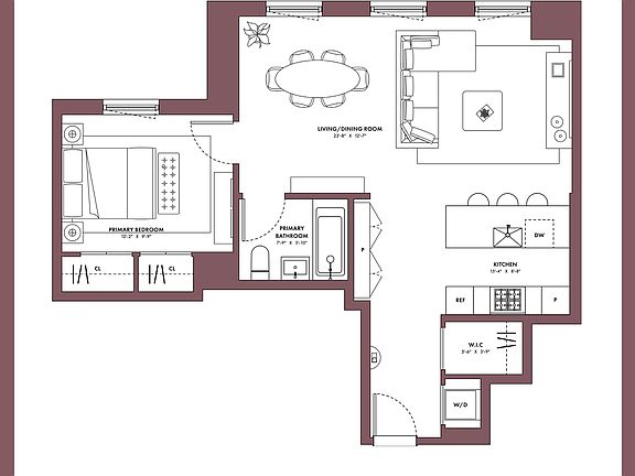 2nd image of 225 W 28th St APT 12B