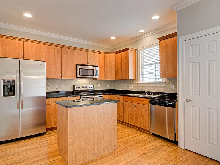 Spacious Kitchen with Custom Cabinets