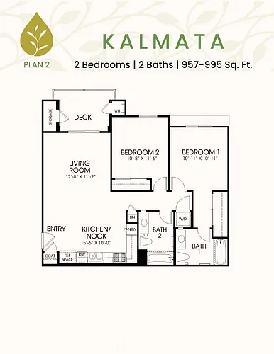 Floor plan Kalmata