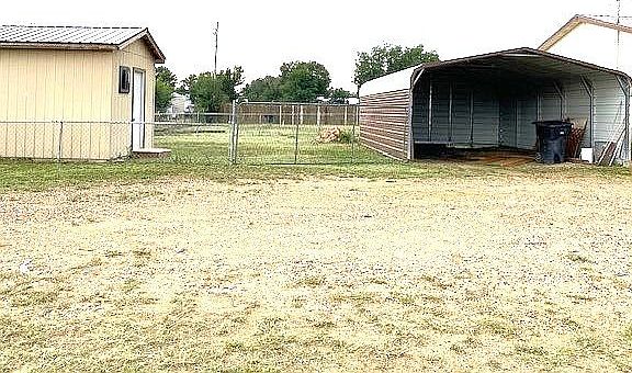 Shed & 2 car carport