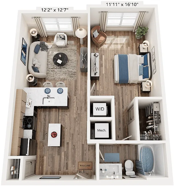 Floor plan Sandbar