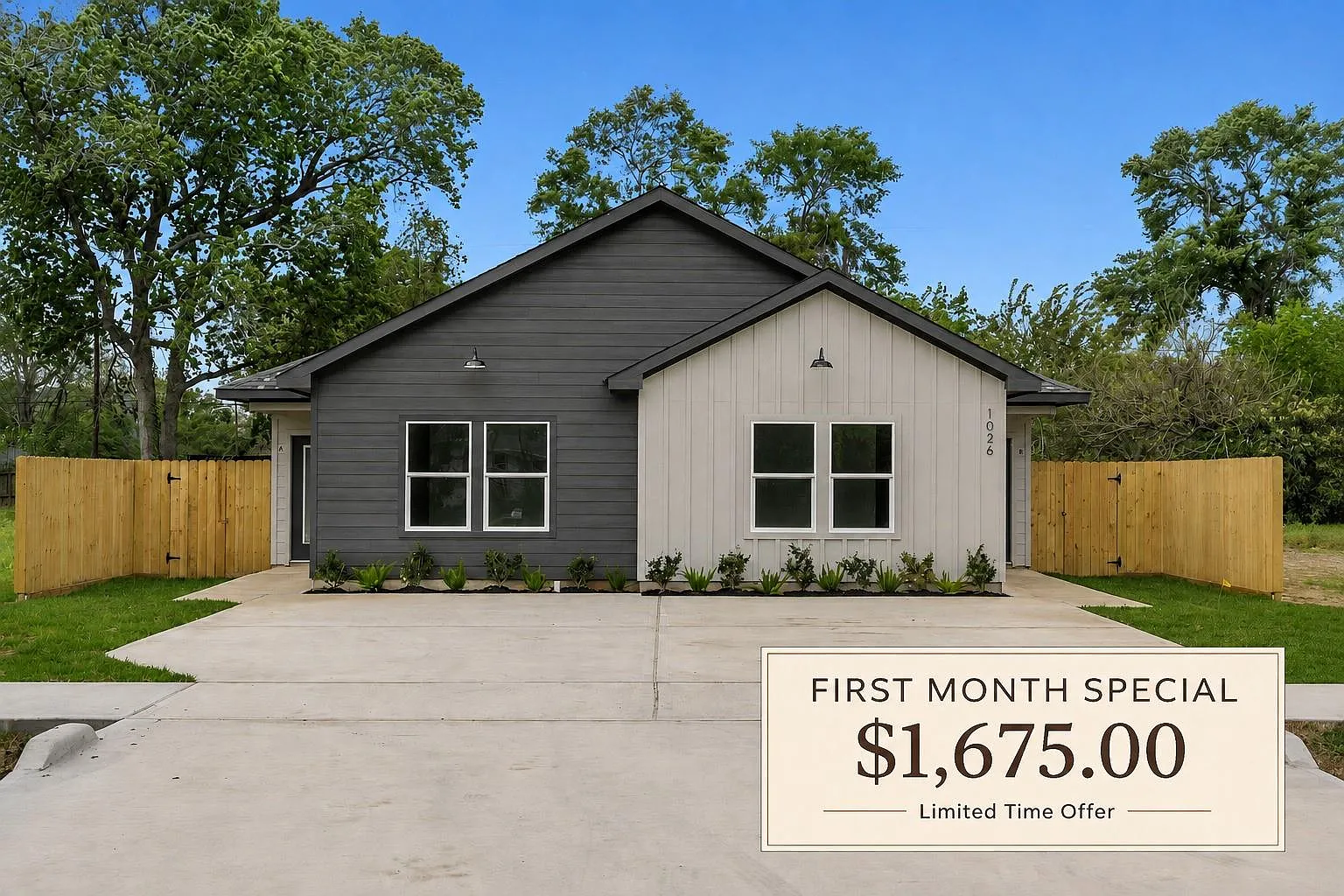 3 bed, 2.0 bath, 1100 sqft, $1,799 — Photo 1