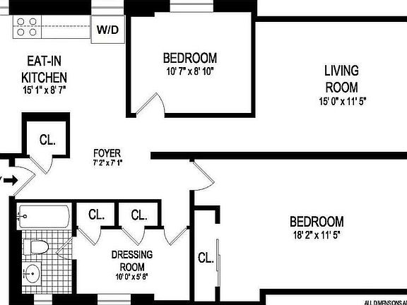 2nd image of 211 W 102nd St APT 2D